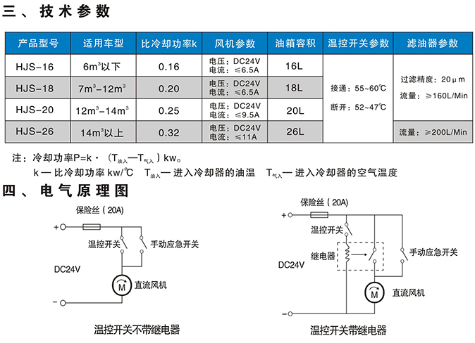 HJS系列砼攪拌運輸車用油冷卻器 HJS系列砼攪拌運輸車用油冷卻器